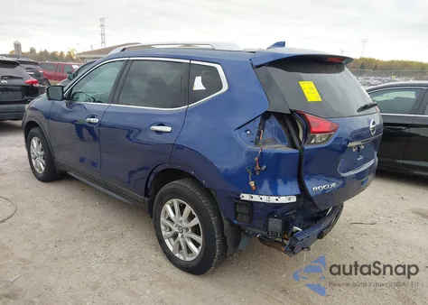 2017 Nissan Rogue Sv from USA, damaged, VIN KNMAT2MV4HP536708